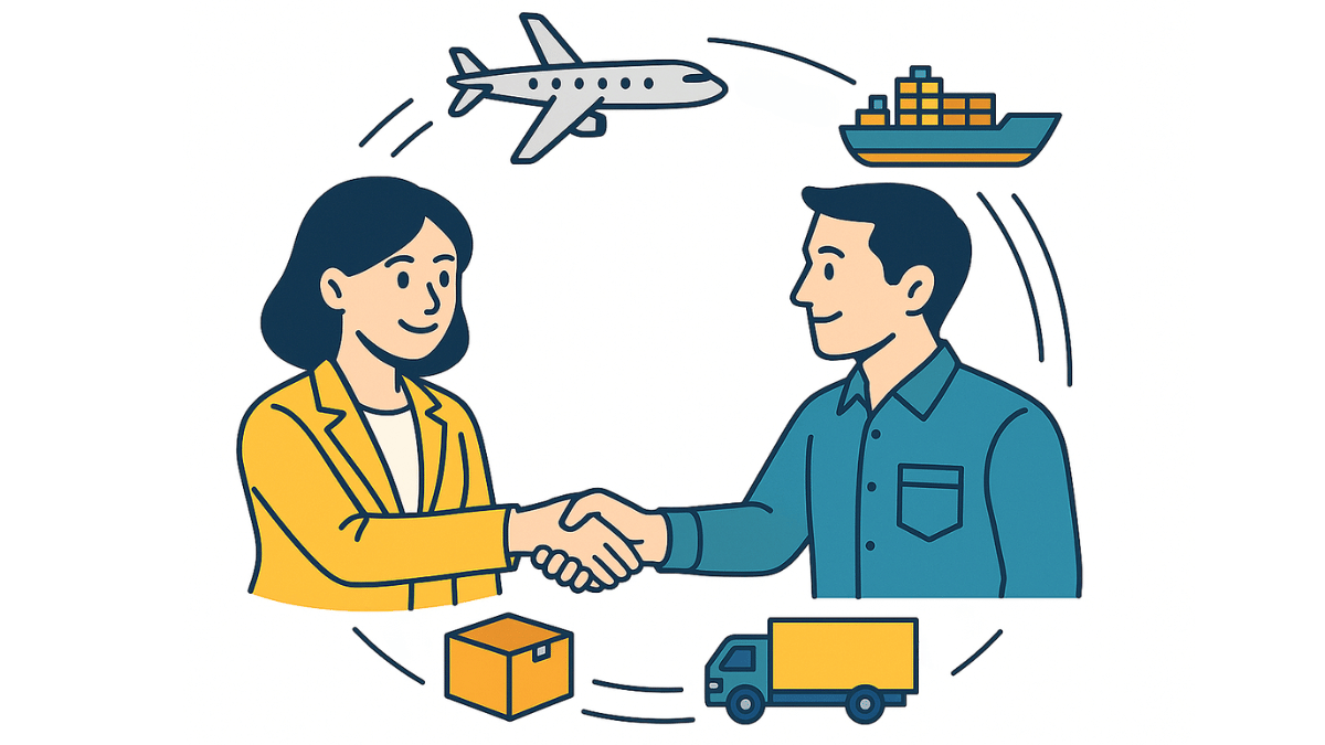 初めての輸出入をLogiMeetsが安心サポート